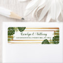 Search for palm leaf return address labels Destination