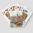 Search for canal boat playing cards Europe