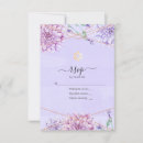 Search for lavender rsvp cards Violet