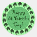 Search for happy st patrick stickers Round