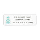 Search for starfish christmas return address labels Tropical