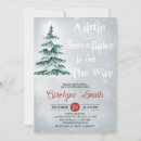 Search for winter baby sprinkle invitations Pine tree