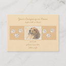 Search for dachshund business cards Longhaired