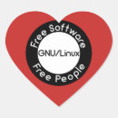 Search for gnu stickers Linux