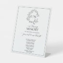 Search for memory wedding tabletop signs Calligraphy