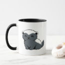 Search for cute badger mugs Cartoon