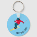 Search for downhill skiing key rings Winter