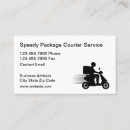 Search for courier delivery business cards Package