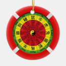 Search for chinese zodiac christmas tree decorations Red