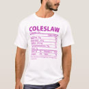 Search for coleslaw tshirts Nutrition