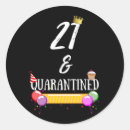 Search for 21 years old stickers Funny