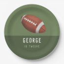 Search for football paper plates Modern
