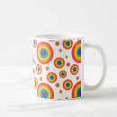 Search for rainbow polka dots mugs Pattern