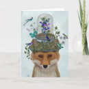 Search for cute bird cards Fox