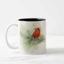 Search for red cardinal coffee mugs Rustic
