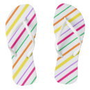 Search for pink and orange thongs Stripes