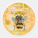 Search for organic round stickers Local organic honey