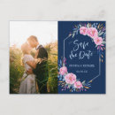 Search for navy blush save the dates Boho