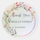 Search for pastel floral wedding stickers Rose