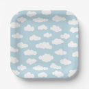 Search for cloud paper plates Blue