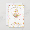 Search for thanksgiving save the dates Leaves