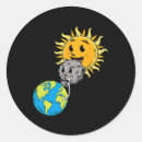 Search for moon lovers stickers Funny solar eclipse