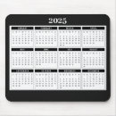 Search for new year mousepads Black and white