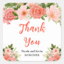 Search for red rose wedding stickers Watercolor flowers