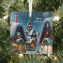 Search for village christmas tree decorations Blue