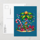 Search for beach scene christmas cards Palm tree