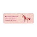 Search for pink horse return address labels Party