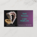 Search for rocks and minerals business cards Crystals
