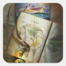 Search for antique compass stickers Seashell