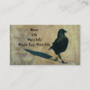 Search for cool birds business cards Wildlife