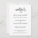 Search for virtual invitations Black and white