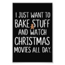 Search for funny baking posters Xmas