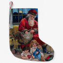 Search for victorian christmas stockings Santa claus
