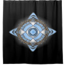 Search for silver stars shower curtains Blue