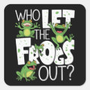 Search for amphibians stickers Frog