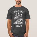 Search for punks not dead tshirts Retro