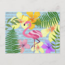 Search for flamingo flower postcards Summer
