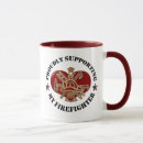 Search for firefighter hero mugs Support