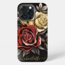 Search for red black gold iphone cases Floral
