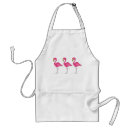 Search for pink flamingos aprons Tropical