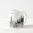 Search for new york skyline coffee mugs Watercolor
