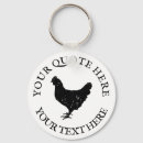 Search for black rooster key rings Silhouette