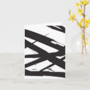 Search for black lines cards Unique