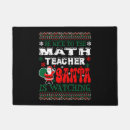 Search for math doormats Christmass