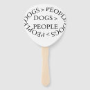 Search for funny saying hand fans Dogs
