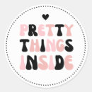 Search for pretty things stickers Cute